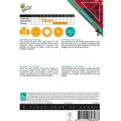 Buzzy Sunny Flowers - Zonnebloem Moulin Rouge - Bloemenzaden - 1 g