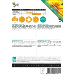 Buzzy Sunny Flowers - Zonnebloem King Kong - Bloemenzaden - 4 g