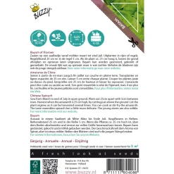 Buzzy Xotica Bayam Klaroen - Exotische zaden - 1.5 g