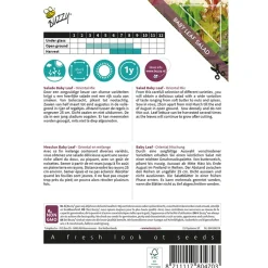 Buzzy Xotica Salade Baby Leaf Oriental Mix - Exotische zaden - 3 g