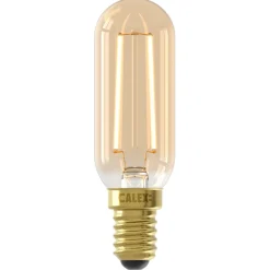 Calex Led Buis Goud Straight Filament E14 3.5w 250lm - Lichtbron -
