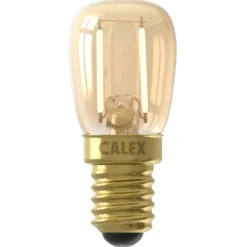 Calex Led Buis Goud Straight Filament E14 1.5w 136lm - Lichtbron - 1 stuk