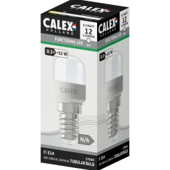 Calex Led Buis Softline E14 T22 0.3w 2700k 12lm - Lichtbron - 6 g Warm Wit 1 stuk