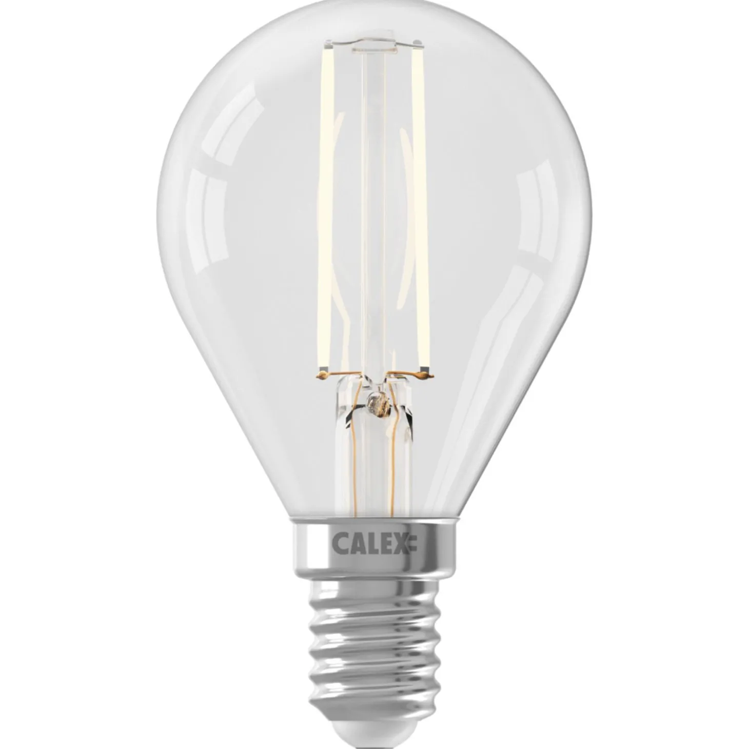 Calex Led Kogel Helder Straight Filament E14 3.5w 250lm - Lichtbron - 1 stuk