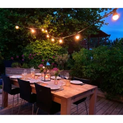 Calex Lichtsnoer 10 Lamps Helder - Tuinverlichting - 10 cm 590 g Clear