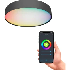 Calex Smart Fabric Ceiling Light 30cm 16w 3000-6500k Rgb - Lichtbron -