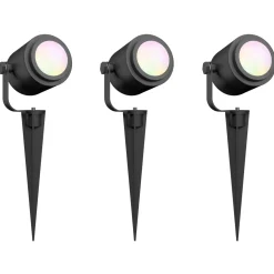 Calex Smart Outdoor Spotlights 24v - Tuinverlichting - 780 g Multi-Color 3 stuks 24v