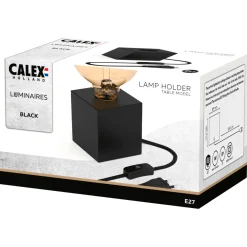 Calex Tafelarmatuur Black + Schakelaar 1.8m - Lichtbron -