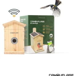 Camouflage Ez-Nesteye - Wildlife camera - 25.3x20x34.5 cm Houtkleur