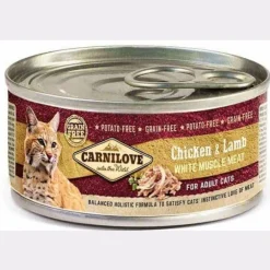 Carnilove Cans Chicken & Lamb - Kattenvoer - Kip Lam 100 g