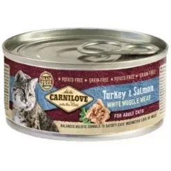 Carnilove Cans Turkey & Salmon - Kattenvoer - Kalkoen Zalm 100 g