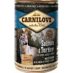 Carnilove Dog Cans - Hondenvoer - Zalm Kalkoen 400 g