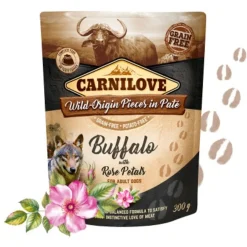 Carnilove Pouch Rose Petals - Hondenvoer - Buffel 300 g