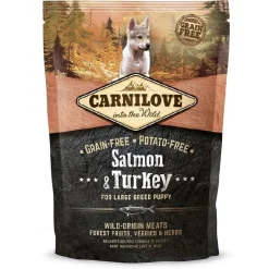 Carnilove Puppy Large Breed Zalm&Kalkoen - Hondenvoer