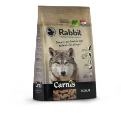 Carnis Droogvoeding Geperst Rabbit Regular - Hondenvoer - Konijn 2 kg