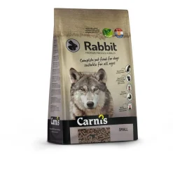 Carnis Droogvoeding Geperst Rabbit Small - Hondenvoer - Konijn 4 kg