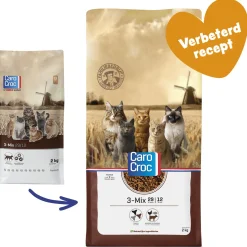 Carocroc 3-Mix - Kattenvoer