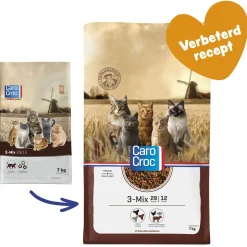 Carocroc 3-Mix - Kattenvoer