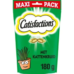 Catisfactions Catnip - Maxi Pack - Kattensnack - 180 g