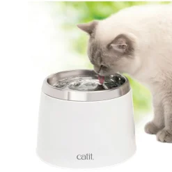 Catit Drinkfontein - Kattendrinkbak - 2 l Wit Edelstaal