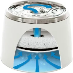 Catit Drinkfontein - Kattendrinkbak - 2 l Wit Edelstaal