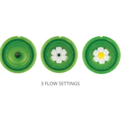 Catit Drinkfontein Bloem Senses - Kattendrinkbak - 3 l Wit Groen