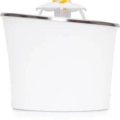 Catit Led Flower Fountain Rvs - Kattendrinkbak - Ø21x20 cm Wit