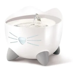 Catit Pixi Fountain Rvs - Kattendrinkbak - Ø20x16 cm Wit