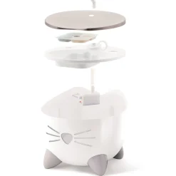 Catit Pixi Fountain Rvs - Kattendrinkbak - Ø20x16 cm Wit