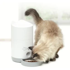 Catit Pixi Smart Feeder - Kattenvoerbak - Ø19x34 cm Wit