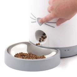 Catit Pixi Smart Feeder - Kattenvoerbak - Ø19x34 cm Wit