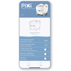 Catit Pixi Smart Fountain - Kattendrinkbak - Ø20x17 cm Wit