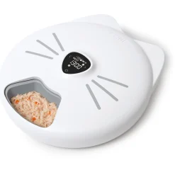 Catit Pixie Smart Feeder - 6 Maaltijden - Voederautomaat - 37x34 cm Wit