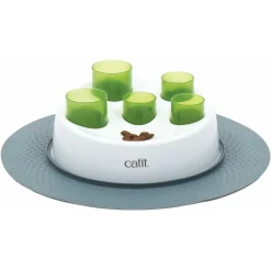 Catit Senses Digger 2.0 - Kattenspeelgoed - 24.5x24x14.5 cm Wit Groen