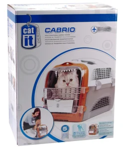 Catit Vervoersbox Cabrio - Kattenvervoersbox - 51x33x35 cm Oranje