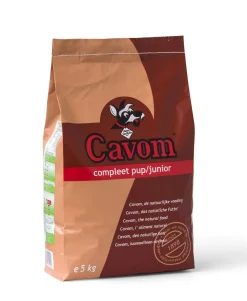 Cavom Compleet Pup/Junior Rund&Vlees - Hondenvoer