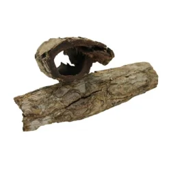 Ceramicnature Catappa Bark Tubes - Aquarium - Ornament - Bruin