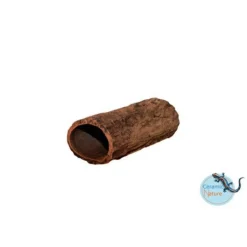 Ceramicnature Catfish Cave - Aquarium - Ornament - Ø6x20 cm Grijs M