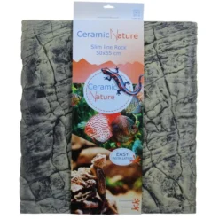 Ceramicnature Cn Slimline Rock Colorado Brown Bruin - Aquarium - Achterwand