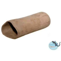 Ceramicnature Leghol Driehoek - Aquarium - Ornament - 16.5x6x4.5 cm Bruin L