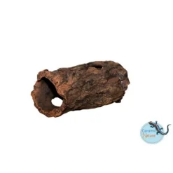 Ceramicnature Log - Aquarium - Ornament - Ø6x15 cm Bruin S