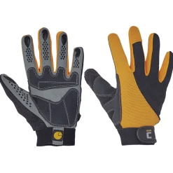 Cerva Handschoen Corax - Handschoenen - Zwart Geel 10