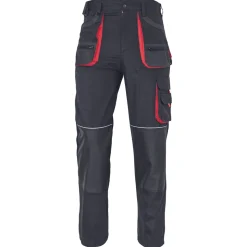 Cerva Werkbroek Carl Zwart&Rood - Werkkleding