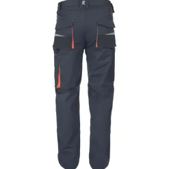 Cerva Werkbroek Emerton Stretch - Werkkleding - Grijs Oranje 54