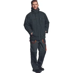 Cerva Werkjas Emerton Gevoerd Zwart - Werkkleding