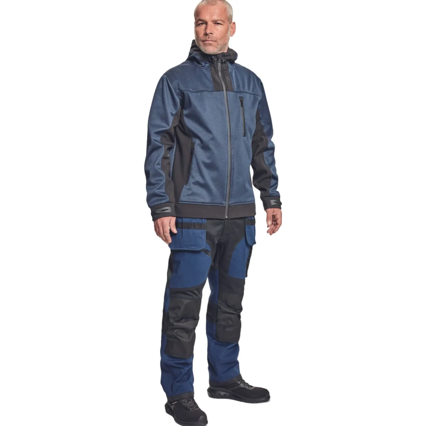 Cerva Werkjas Huyer Softshell Marine - Werkkleding