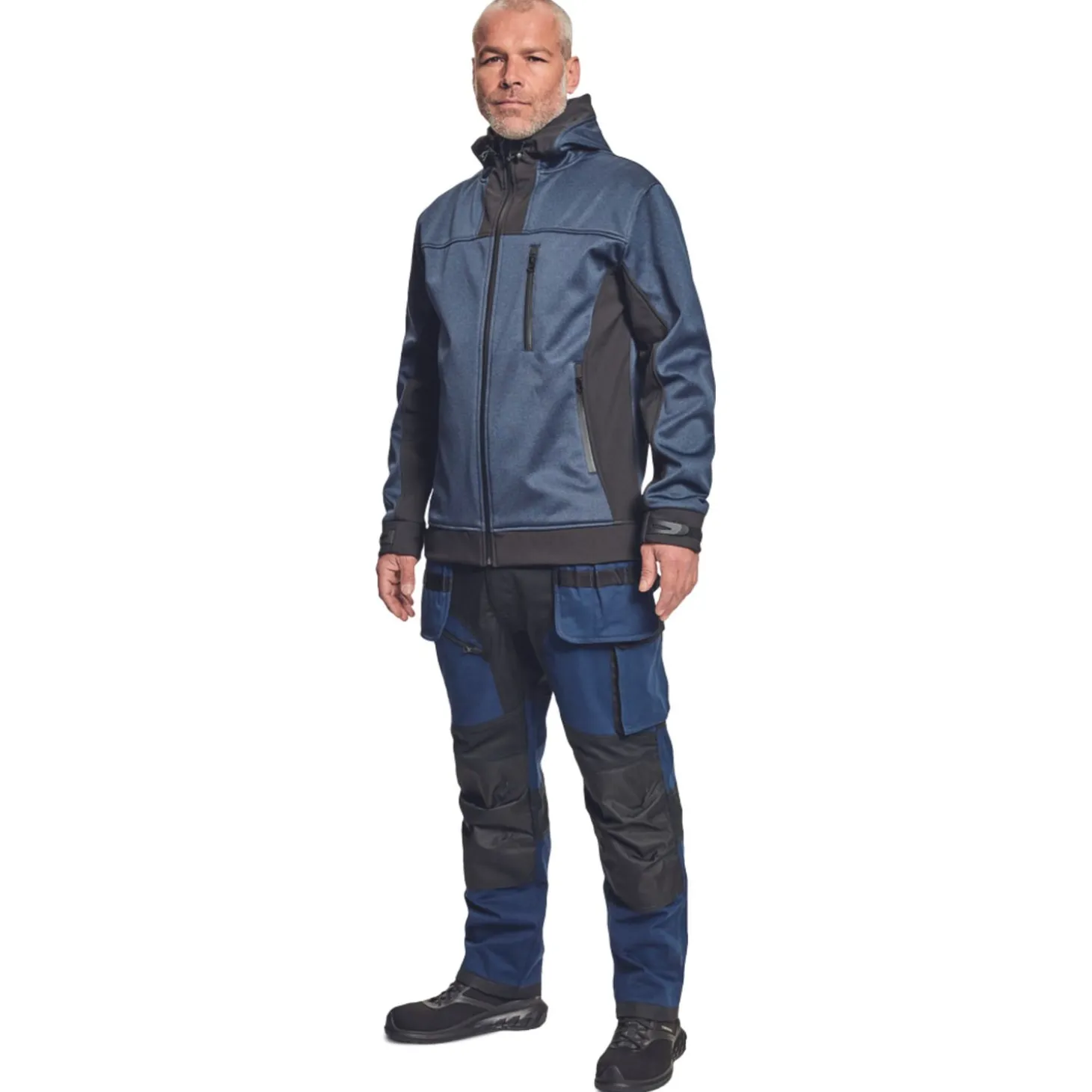 Cerva Werkjas Huyer Softshell Marine - Werkkleding
