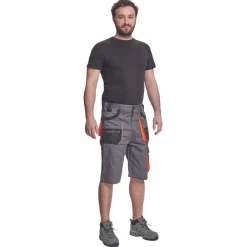 Cerva Werkshort Carl Grijs - Werkkleding