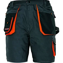 Cerva Werkshort Emerton Antraciet&Oranje - Werkkleding