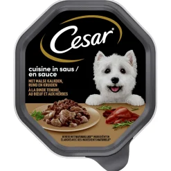 Cesar Alu Cuisine 150 g - Hondenvoer